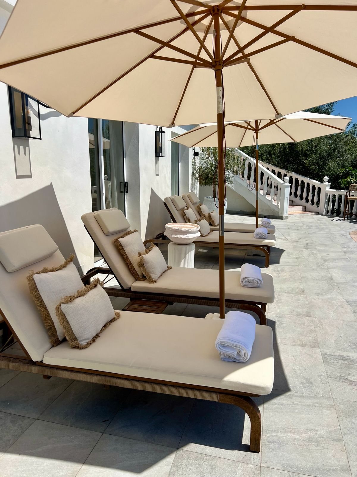 Sun loungers